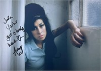Autograph COA Signed Amy Winehouse Photo