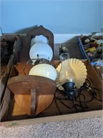 Lot of retro wall lamps