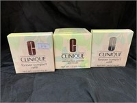 3 CLINIQUE FACE POWDER PRODUCTS
