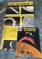 1960s Astronomy Lot of Solar Maps and Stars