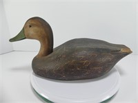 VINTAGE CARVED WOOD DUCK DECOY