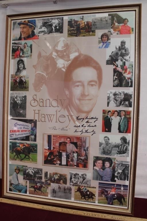 Sandy Hawley / Racing Hall Of Fame Star