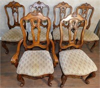 SOLID WOOD DINING CHAIRS