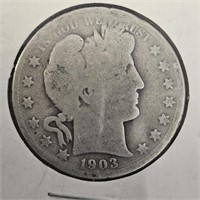 1903 Barber Half Dollar