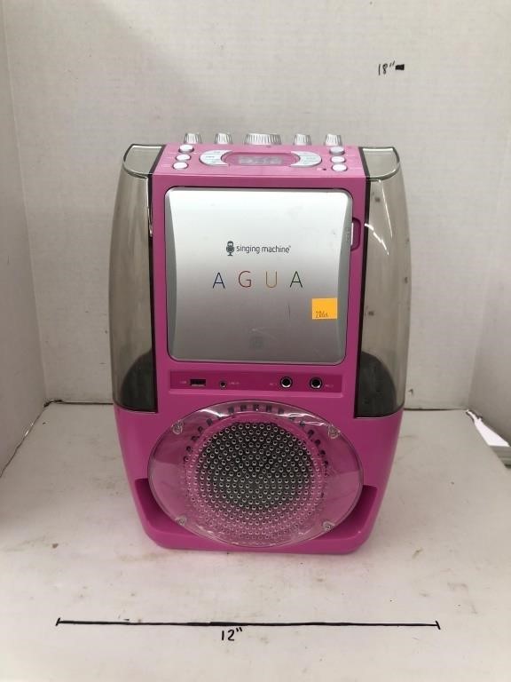 Agua Singing Machine