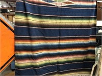 Vintage Hand Woven Southwest Blanket