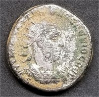 Ancient Roman Philip I Billon Tetradrachm w/Info
