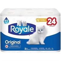 12CT 2 Ply Royale Original Toilet Paper-242 Sheets