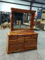 Cedar Dresser with Mirror