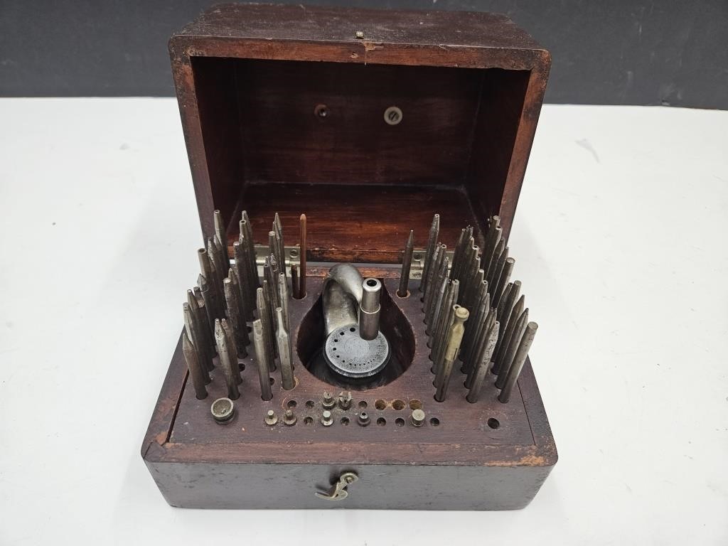 Antique K & D Watch Makers Staking Set
