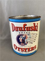 1 Gallon Oyster Can