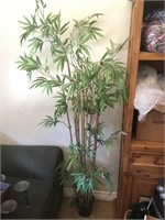 75" Faux Bamboo Plant