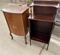 (2) Antique Music Cabinets