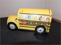 M&M Mini Yellow School Bus Tin