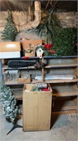 LARGE LOT OF CHRISTMAS DECOR & MORE