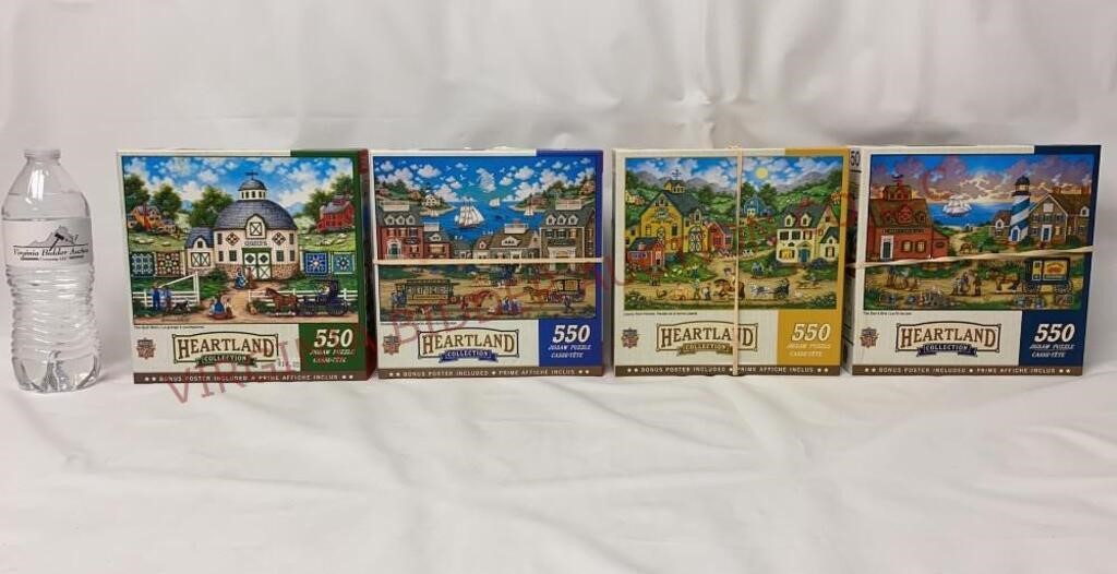 Jigsaw Puzzles - Heartland Collection - Open Boxes