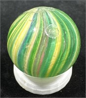 Handmade German onion skin marble 13/16” NM- 1