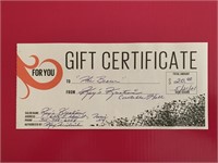 Gift Certificate