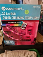 Color changing light strip
