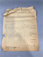 1911 Chicago & Alton Railroad Company memorandum