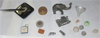 Assorted Vintage Collectibles, Elephant, Yoyo, Etc
