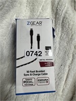 ZGEAR SYNC & CHARGE CABLES