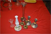 Set of of Misc. Candle Sticks
