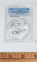 2017 PCGS BU SILVER EAGLE