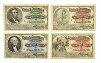 1893 Columbian Expo. Four Different Tickets