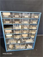 Raaco 23 drawers parts bin organizer 12"x6"x16"