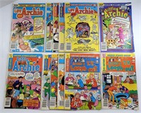 (12) VINTAGE ARCHIE SERIES COMIC BOOKS