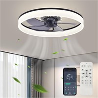 Fszdorj 20'' Ceiling Fan with Light, 2024 Upgraded