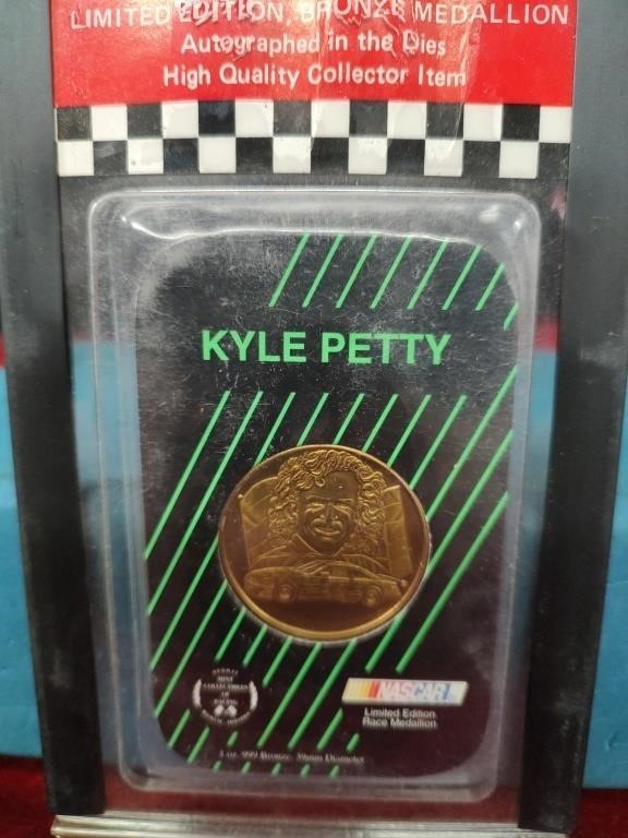 Kyle Petty Bronze Medallion - 1oz Bronze