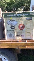 Fimco 15 gallon spot sprayer (untested)