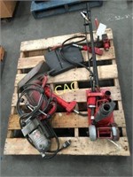 Hydraulic Jack & Magnet Drill