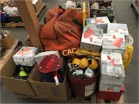 Pallet of Misc Safety Supplies