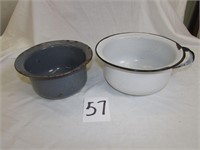 Granite Ware Bowls - Enamel Wear Bowls