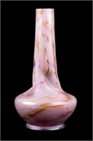 Pink Art Glass Vase