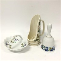 (3) pieces of Decorative Porcelain