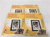 4 New Kodak Ultra Premium Photo Paper