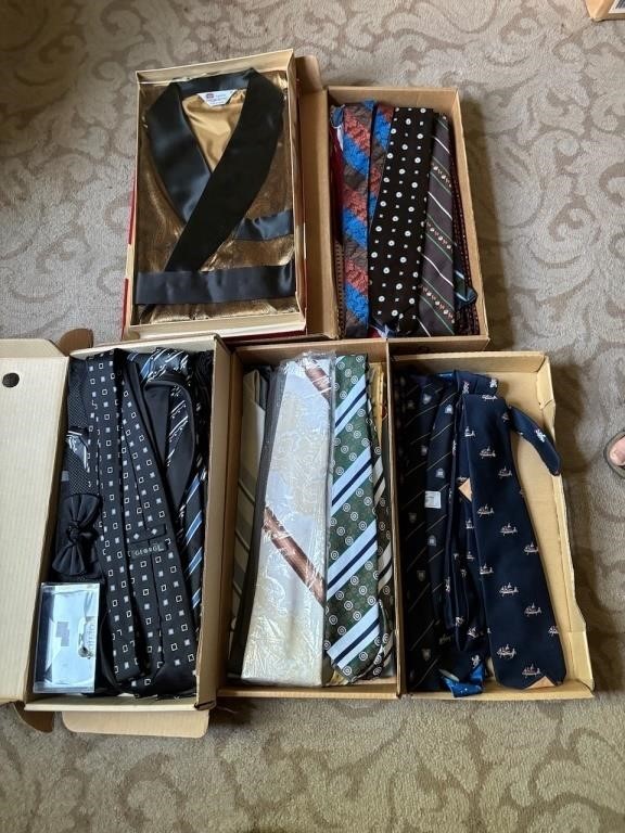 Large Collection of Men's Ties