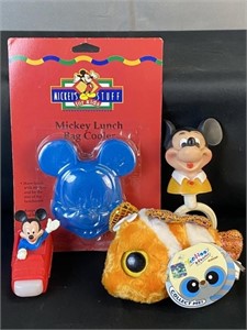 Mickey Mouse Assorted Items And More