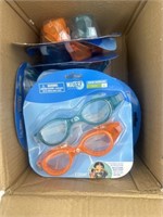 NEW Lot of 10-2ct Water Sun & Fun Swim Goggles