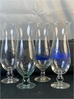 Souvenir Hurricane Cocktail Glasses