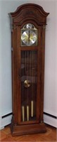 Ridgeway tall case clock with three weights &