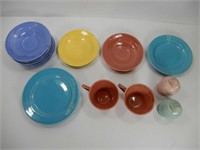 Colorful Plates, Cups, S-N-P (see photos)
