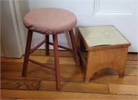 2 foot stools - projects