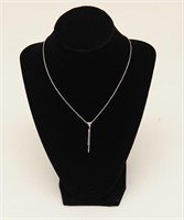 Silver Flute Necklace