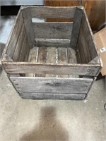 Wooden crate 17.75”x 15”x 12”