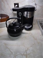 Sun Cafe coffee maker & Siam Fuji Ware tea kettle